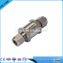 Two way air compressor check valve